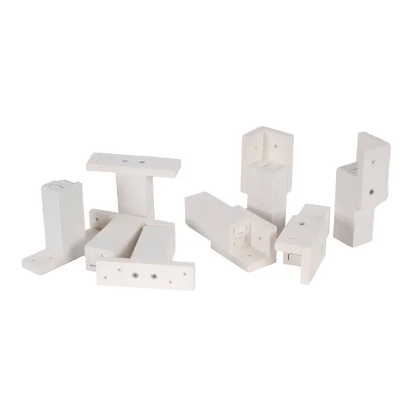 Kit rallonges + pieds (+10 cm) - Composite BLANC Kit rallonges + pieds (+10 cm) - Composite BLANC