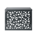 Cache climatisation acier GRIS - Taille M