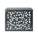 Cache climatisation acier GRIS - Taille L
