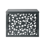 Cache climatisation acier GRIS - Taille L