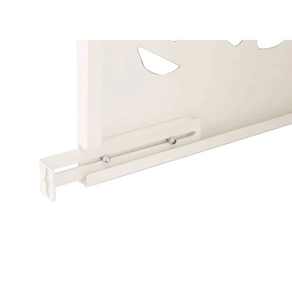 Cache clim acier blanc M – Design moderne & protection durable | CacheClimService.fr